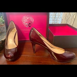 Vince Camuto Red Zella Heels